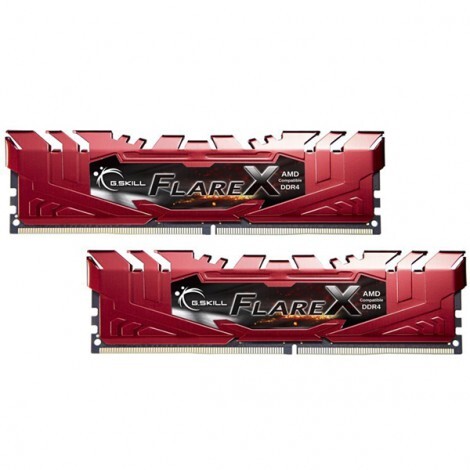 KIT Ram G.SKILL Flare X 16GB DDR4 (8GB x 2) 2400MHz F4-2400C16D-16GFXR