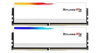 KIT RAM GSKILL RIPJAWS M5 RGB 64GB (2X32GB) BUS 6400MHZ DDR5 WHITE (F5-6400J3239G32GX2-RM5RW)