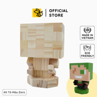 Kit Tô Màu Mô Hình Gỗ Nhân Vật Zoro | One Piece (DIY)
