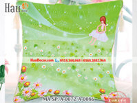 Kit tranh thêu ruy băng gối ôm A-0072/A-0086