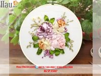 Kit tranh thêu ruy băng Hoa Nghệ Thuật X5007