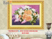 Kit tranh thêu ruy băng Hoa Nghệ Thuật X6004