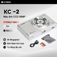 KiTBEEZ KC-2 56MP Máy ảnh CCD Siêu HD 8X Zoom kỹ thuật số IPS 1080P Video f/2.2 Tự động lấy nét 2,8inch chớp nhoáng Vlog