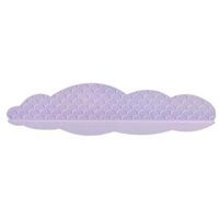 Kitchen Bathroom Baffle Sink  Guard Tool Portable Water Splashproof - Purple Cloud