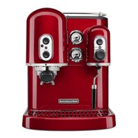 KitchenAid Pro Line Series Espresso Maker with Dual Independent Boilers KES2102CA, One Size, Candy Apple Red