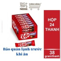 Kitkat chunky hộp 24 thanh x38 g- Neslle date mới