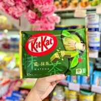 KitKat Nhật Vị Trà Xanh Nguyên Chất Túi 10 Thanh