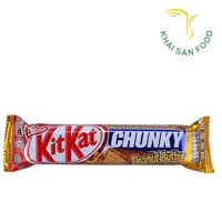 Kitkat Thanh Chunky 38G Bơ Đậu Phộng (Đã Bỏ Mã)