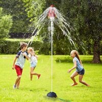 Kitpipipi Không Gian Tên Lửa Tưới Nước Mùa Hè Trẻ Em Chơi Lễ Hội Ngoài Trời Tên Lửa Nâng Nước Tên Lửa S9g7