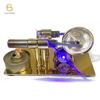 [Kittenbaby] 1 Bộ Máy Phát Điện Động Cơ Mini Bên Ngoài Đốt Động Cơ Stirling Mô Hình Thí Nghiệm Bộ Sưu Tập Vật Lý Quà Tặng Đồ Chơi [Mới]