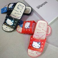 Kitty Cat Slippers One-Word Slippers Hello Kitty Wear-Resistant Non-Slip Sandals i9Wq
