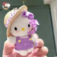 Kitty Phong Cách Trung Hoa Quần Lót Màu Trơn Quần Lót Túi Móc Khóa