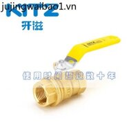 Kitz Kitazawa Kaiz Van bi bằng đồng thau hai mảnh SZA600 Snap Van khí tự nhiên Máy nước nóng công tắc ren