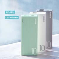 KIVEE PT810 Sạc dự phòng dung lượng pin 10000mah tích hợp giao diện Micro-Usb/Type-C và 2 cổng USB