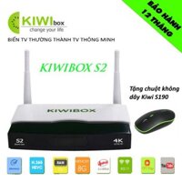 KIWIBOX S2- TẶNG CHUỘT KHÔNG DÂY KIWI S190