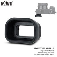 Kiwifotos Eyecup Kính Ngắm FDA-EP17 Cho Máy Ảnh Sony A6400 A6500 A6600 Bằng Silicon Mềm Mở Rộng