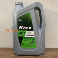 KIXX  Nhớt Động Cơ Máy Dầu KIXX HD1 CI-4 E7 10W40 6L | Nhập khẩu Hàn Quốc | Hibucenter