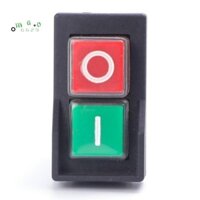Kjd17 6 Chân Nút Nhấn Khởi Động Điện Từ 16A AC250V IP55 Thiết Bị Chống Nước Công Tắc An Toàn