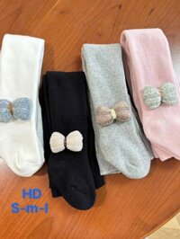 KK - QUẦN TẤT TRẮNG ĐÍNH NƠ