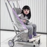 KK Xe ô tô bỏ túi, xe ô tô ma thuật nhẹ cho trẻ em, xe gấp siêu nhẹ cho trẻ lớn1-3Xe đẩy du lịch cho bé 1 tuổi