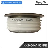 KK1000A 1600V | Thyristor SCR dạng đĩa 1000A 1600V