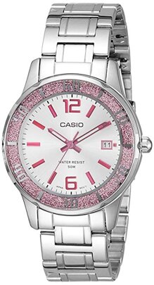 Đồng hồ nữ Casio LTP-1359D - dây thép nữ