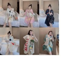 kkkkk Váy Ngủ Sơ Mi Lụa Cao Cấp -váy Ngủ Hàng Thiết Kế Sang Chảnh ( CHẤT LỤA LATIN)