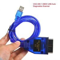 Kkl USB VAG409.1COM Cho Cáp USB 409.1 OBD2 VAG-COM Máy Quét Tự Động Quét Công Cụ Cho Ghế Chẩn Đoán Dụng Cụ Dây Chẩn Đoán Ô Tô