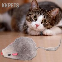 KKPETS 12 Chiếc Đồ Chơi Cho Mèo Cưng Nhỏ Sang Trọng Chuột Mini Vui Nhộn Giả Con