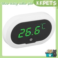 KKPETS Nhiệt kế hồ cá Màn hình kỹ thuật số có độ chính xác cao 0 đến 50 ° C Máy đo nhiệt bể thể được để