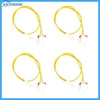 Kkvision Bộ 4 cảm biến nhiệt độ tủ lạnh Chức năng rã đông Đầu dò cảm biến tủ lạnh Thiết bị hiệu quả Accesso