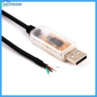 Kkvision USB sang RS485 Cáp chuyển đổi nối tiếp 4P FTDI Chipset Dây đầu cáp chuyển đổi cáp thay thế cho máy tính để bàn PC