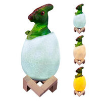 KL-02 Decorative 3D Deputy Dinosaur Egg Smart Night Light Touch Switch 3 Colors Change LED Nightlight For Christmas Gift