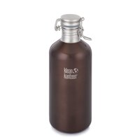 Klean Kanteen Single Wall Stainless Steel Growler with Leak Proof Stainless Steel Swing Lok Cap