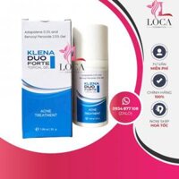 Klena duo Forte Gel 30g adapalene 0.3% và benzoyl peroxide 2.5% trị mụn sưng viêm sâu vừa nặng