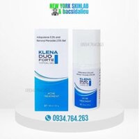 Klena Duo Forte Topical Gel (30g): Adapalene 0.3% Và Benzoyl Peroxide 2.5% Trị Mụn Sạch Sâu, Giảm Viêm, Ngăn Ngừa Tái Phát