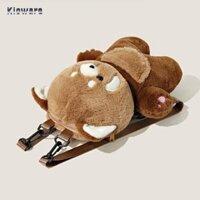 Kloware Ba Lô Thủ Công Có Thể Điều Chỉnh Dây Đeo Có Thể Tháo Rời Túi Đựng Nữ Túi Xách Nữ Quà Tặng Sinh Nhật Bé Gái