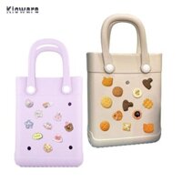 Kloware Túi Lỗ Di Động Phong Cách Giỏ Đựng Đồ Du Lịch Tay Cầm Túi Tote Túi Xách Cho Hẹn Hò Bể Bơi Ngày Lễ