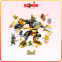 [🔥KM🔥] Bộ Đồ Chơi Lắp Ráp Ninjago : Samurai x MECH Của C0LE 8in1