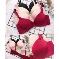 Km chuyên sỉ áo ngực su thông hơi vân gấm đệm nâng ngực  2- 2,5 cm cao cấp. loại 1