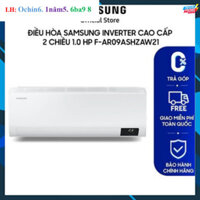 [KM] Điều hòa Samsung Inverter Cao Cấp 2 Chiều 1.0 HP F-AR09ASHZAW21 - hàng