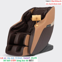 KM Ghế massage toàn thân cao cấp KINGSPORT G81 (Brown Coffee)