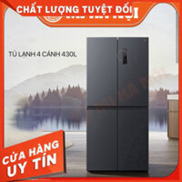 KM HOT SALE TET Tủ lạnh 4 cánh Xiaomi Mijia 430L- có ngăn đông mềm, ion bạc giúp khử mùi lien he zalo dat hang nhanh cho