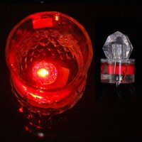 KM LED Deep Drop Underwater Diamond-shape Flash Fishing Light Strobe Bait Lure