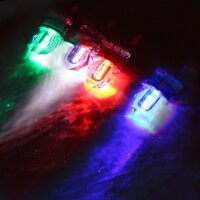 KM LED Deep Drop Underwater Diamond-shape Flash Fishing Light Strobe Bait Lure