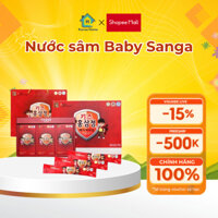 [KM] Nước Hồng Sâm Hàn Quốc Baby SangA - Hộp 30 Gói x 10ml