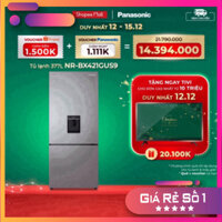 KM Sale sốc CHÍNH HÃNG - Tủ lạnh Panasonic Ngăn đông mềm diệt khuẩn 377L NR-BX421GUS9 - Mặt thép - BH 2 năm ( sale ) M