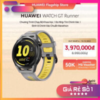 KM Sale sốc  Đồng Hồ Thông Minh HUAWEI WATCH GT Runner | Chương Trình Chạy Bộ Khoa Học | Đo Nhịp Tim ( sale ) Miễn phí g