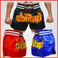 [KM shop mới] Quần Muay Thái Fighter PT - Muay Thai Shorts, Muay Việt Nam, Muay Boran