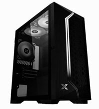 KM T8 PC Gaming Intel Core i5-10400F | GTX 1050 Ti 4G | RAM 16GB